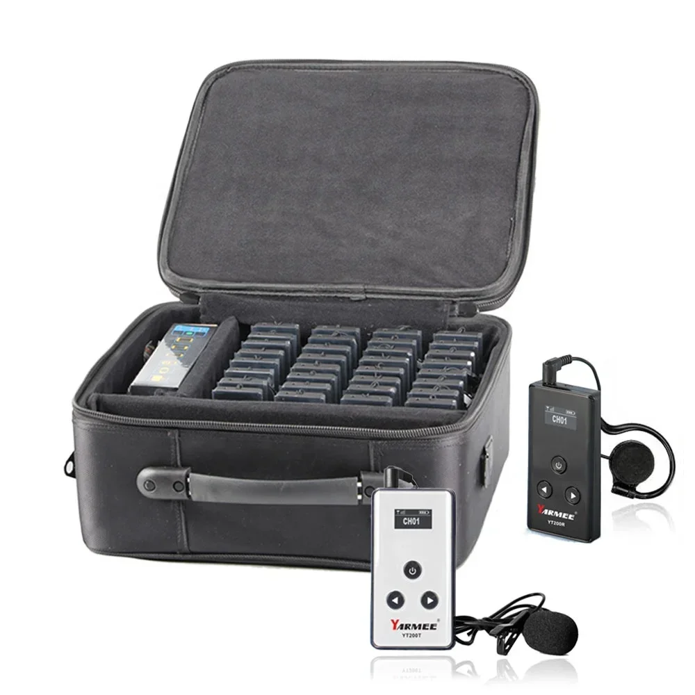 

Yarmee YT200 One Set Portable Whisper Audio Wireless Tour Guide System in Travel