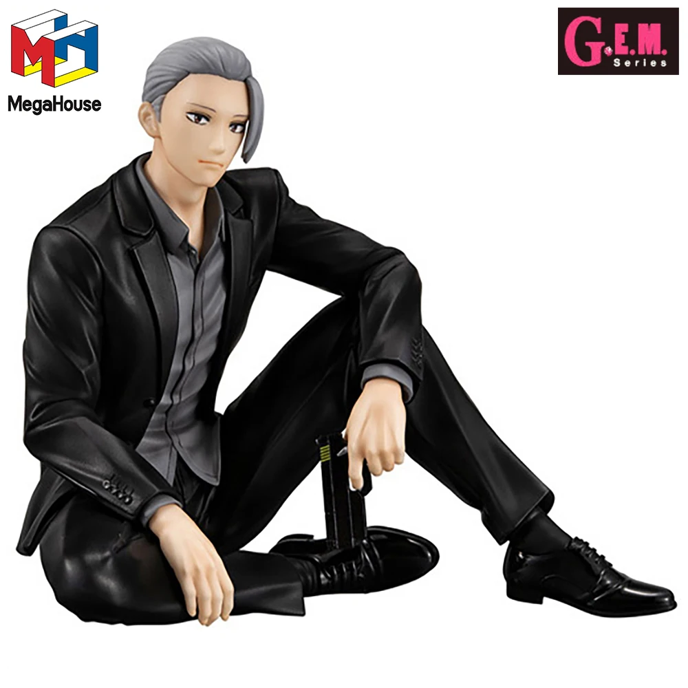 

Original MegaHouse G.E.M. Series Tenohira Sakamoto-san (Sakamoto Days) 90mm Nice Anime Model Figure Ornament Toys