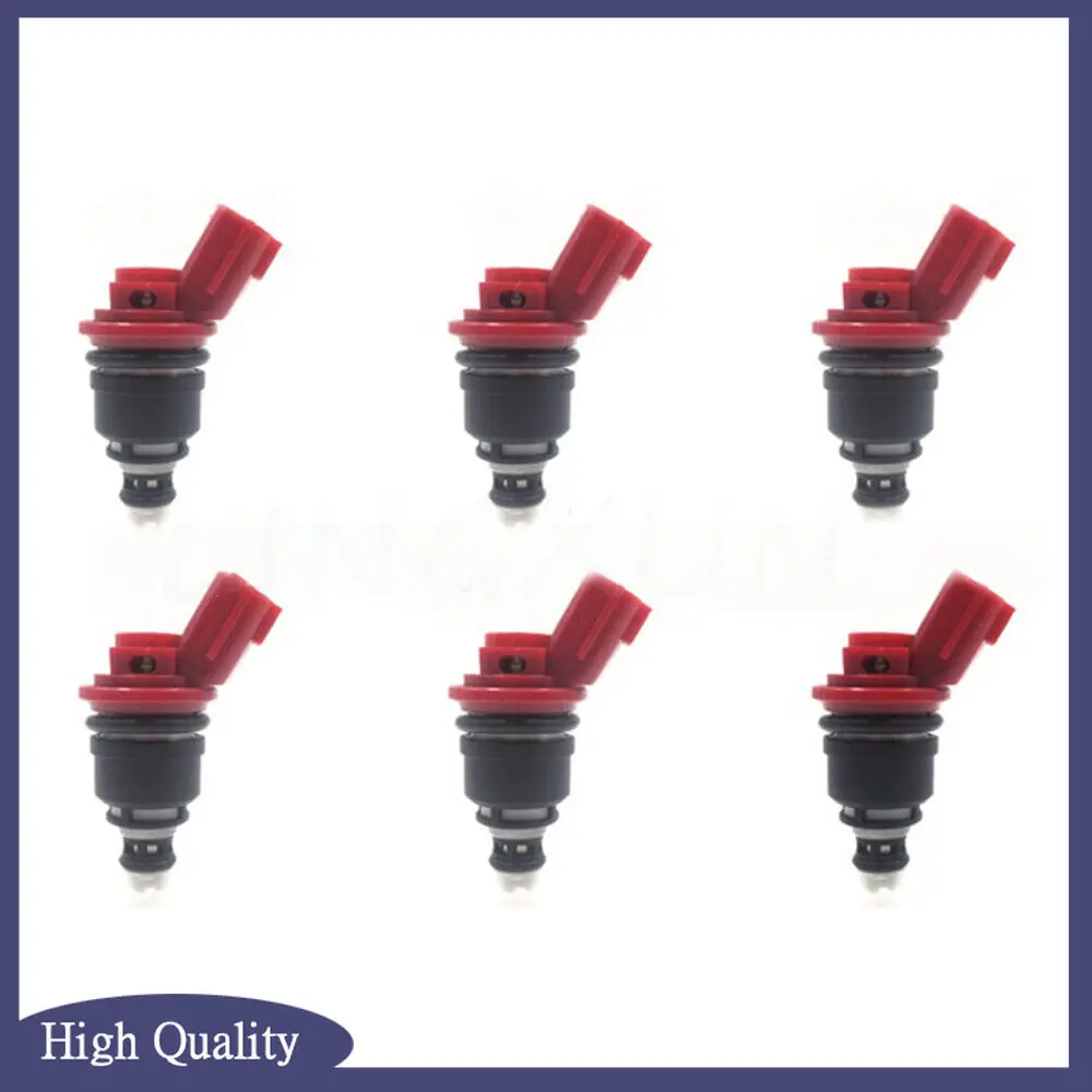 6PCS Fuel Injectors For Infiniti I30 1996-1999 for Nissan Maxima 1992-1999 1660096E01 16600-96E01