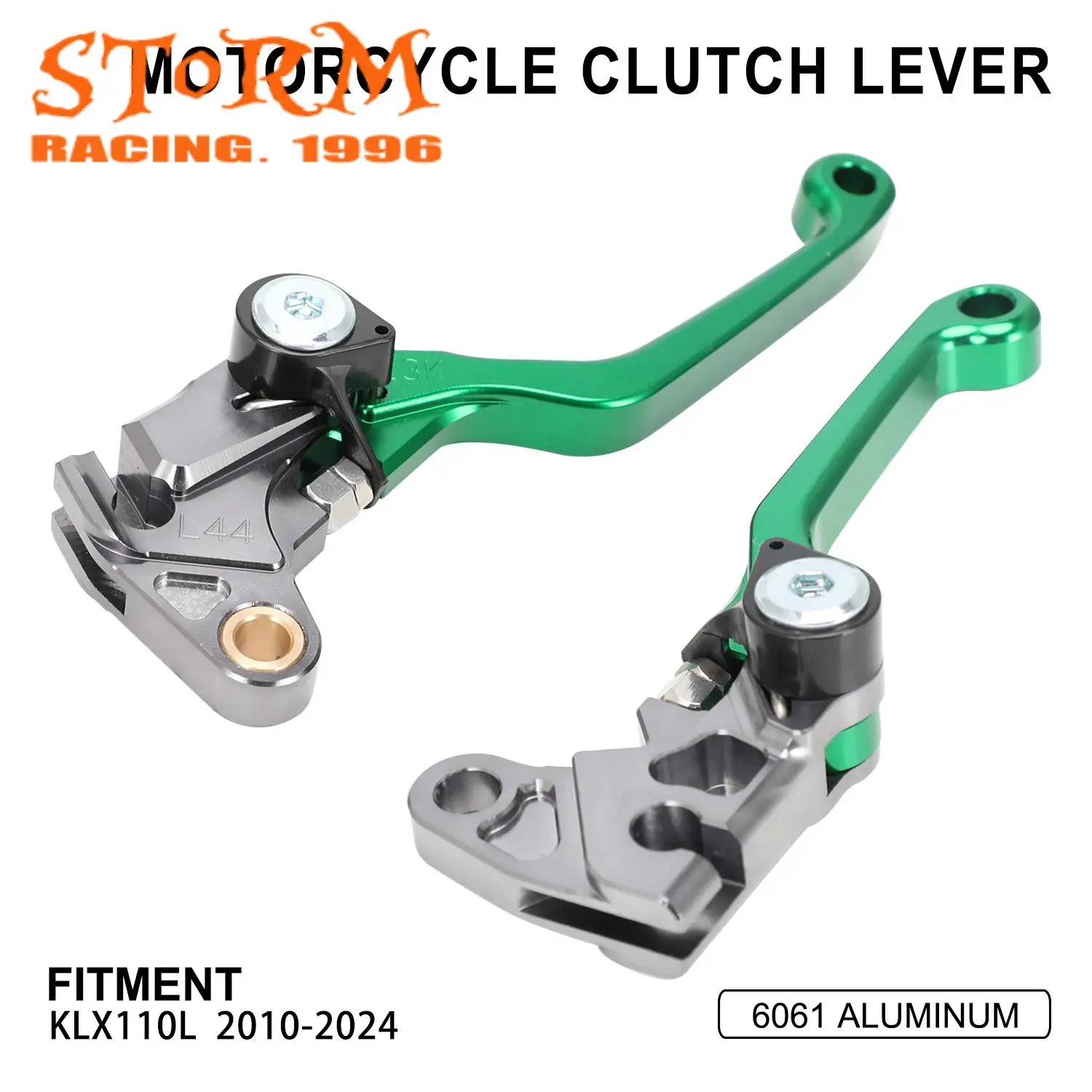 

Motorcycle Parts Brake Lever Clutch Lever For Kawasaki KLX110L 2010-2024 Motocross Dirt Bike CNC 6061 Aluminum