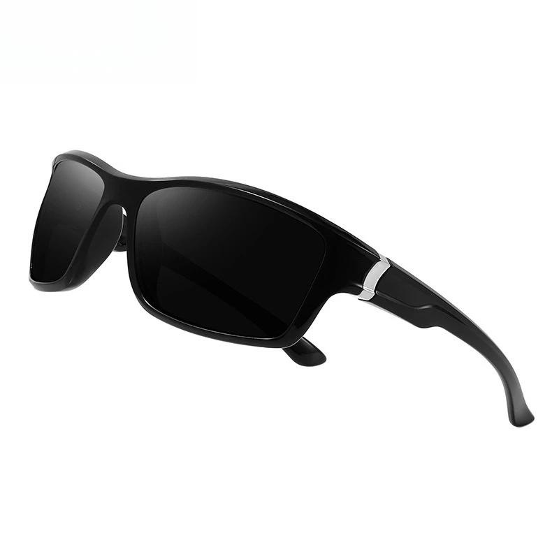 New Outdoor Polarized Sunglasses for Men Mirrored Lens UV Protection Windproof Eyewear for Fishing Driving Cycling Trips