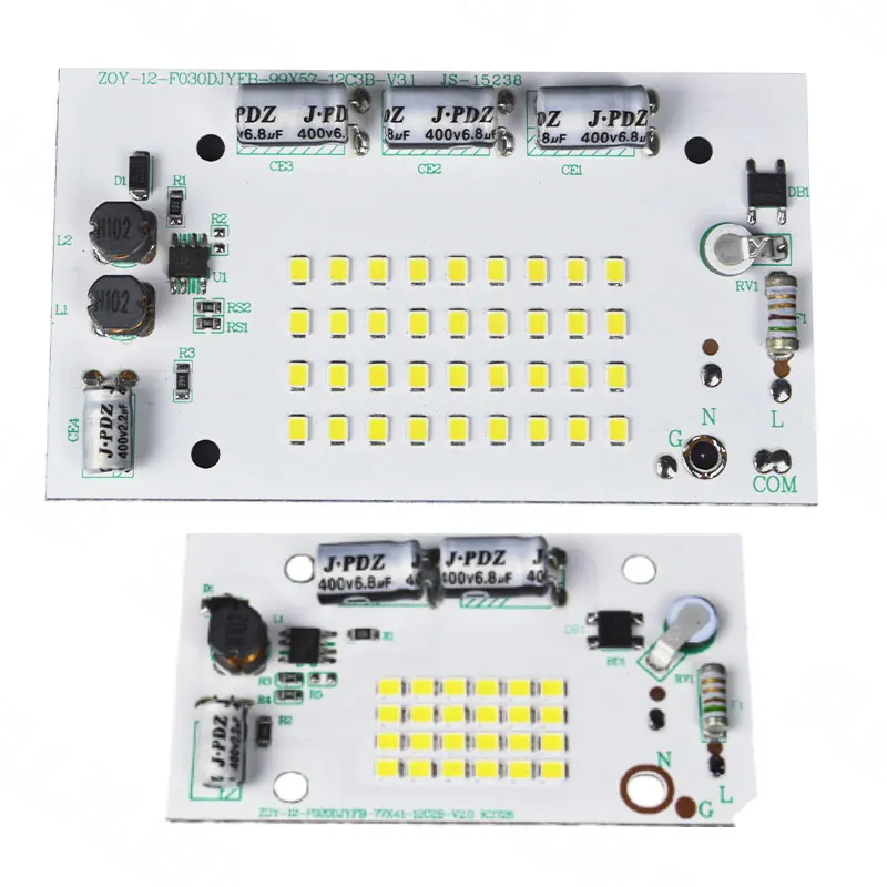 Led matris 220v Led boncuk 20W 50W 6000K SMD2835 matris Led cips süper parlak kapalı ev açık bahçe aydınlatması aksesuarları