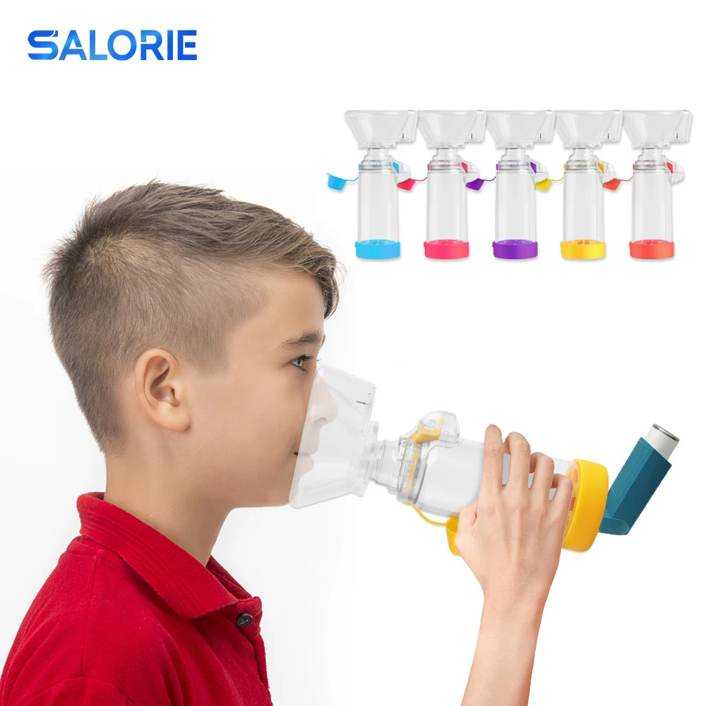 Portable Inhaler Cup Universal Nebulizer Spacer Mist Storage Tank Atomizer Asthma Spacer Chamber Children Adult Medical Devices