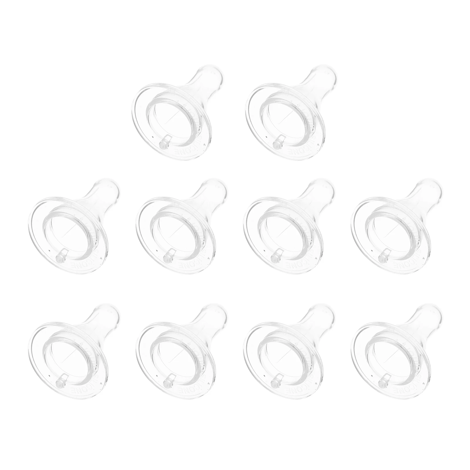 

10pcs Piglet Pacifier Durable Lamb Goat Feeder Small Animal Pacifier Professional Goat Nipples Silicone Bottle Nipples Farm
