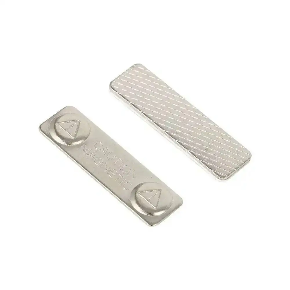 30pcs/lot Magnetic Name Badge Tags Magnet Attachments Finding Backing Self Adhesive