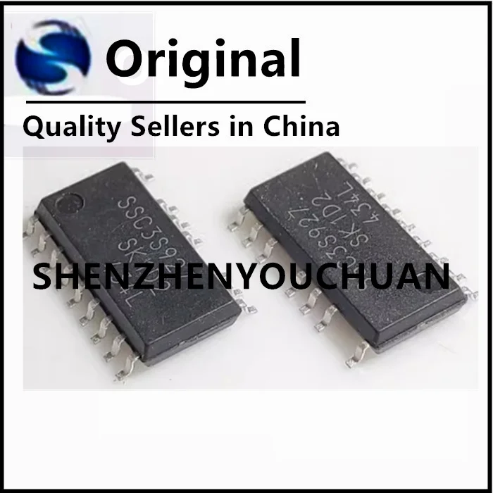 Chipset IC original, SSC3S927, SSC3S927, SSC3S927, SOP-16, novo, 1-100 pcs