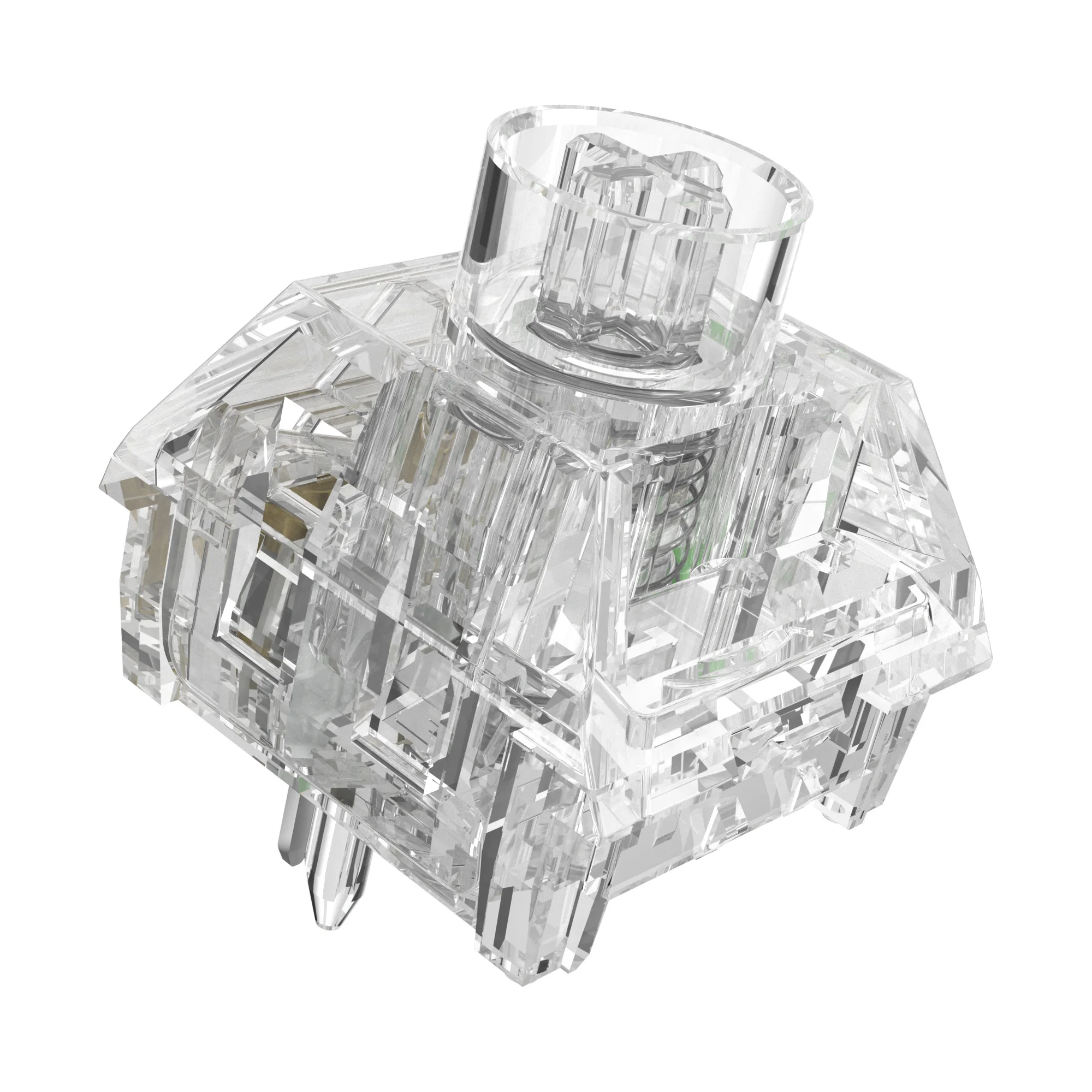 

Kailh Glass Jellyfish Pro Switches for Mechanical Keyboard,5-pin 45gf Linear/Lubed/Fully Transparent Switches