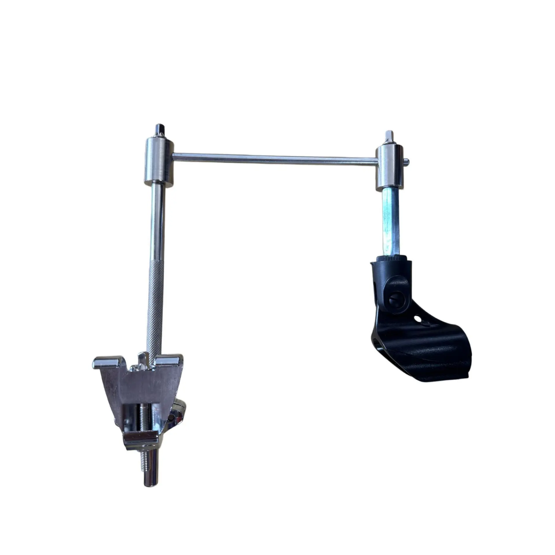 Bass Drum Mic Stand, Heavy-Duty Sturdy Kick Drum Microphone Holder, Portable Clamp, Easy to Disassemble for Drummers & Drum Kit