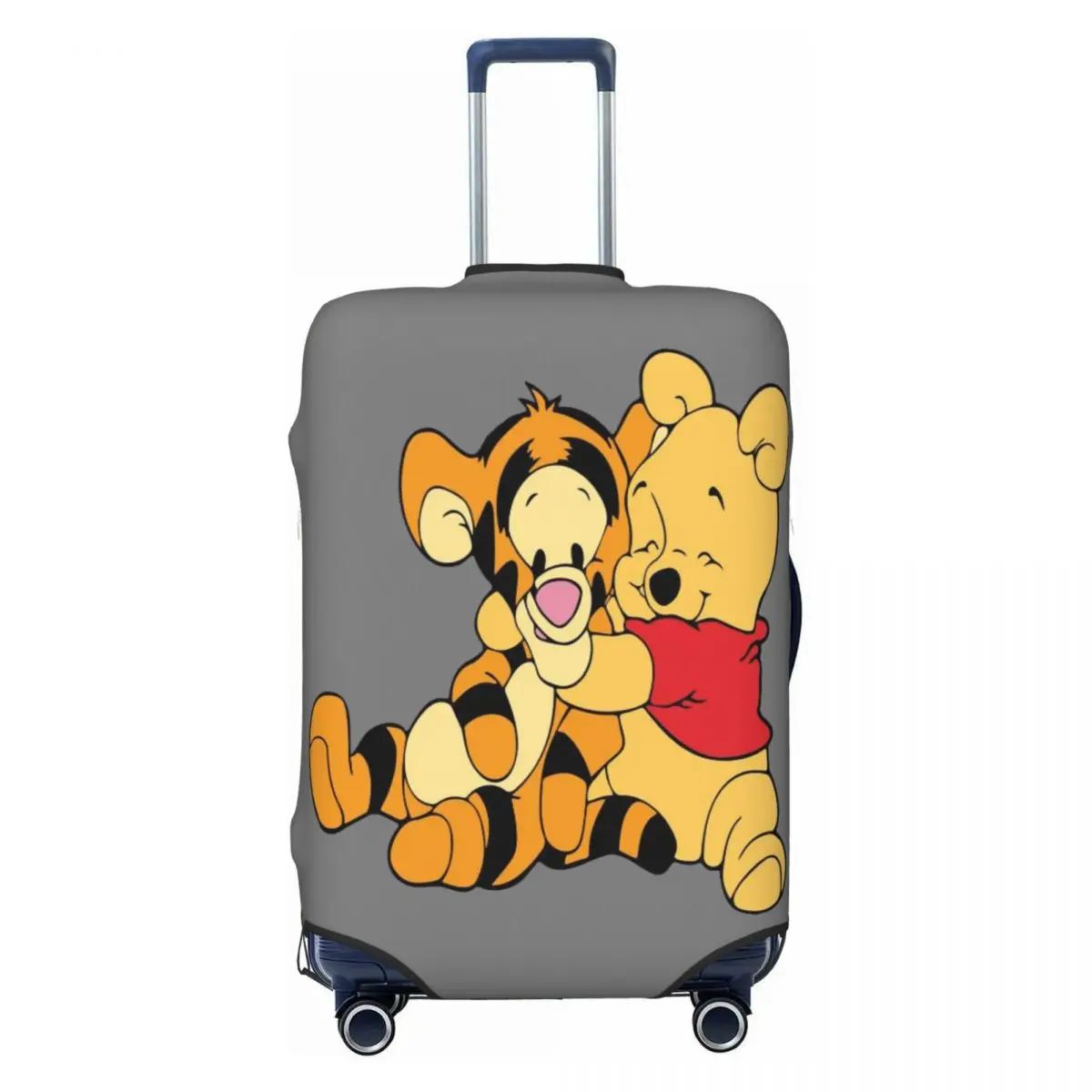

Изготовленный на заказ чехол для дорожного багажа с рисунком Винни-Пуха, пылезащитный чехол для чемодана, подходит для 18-32 дюймов