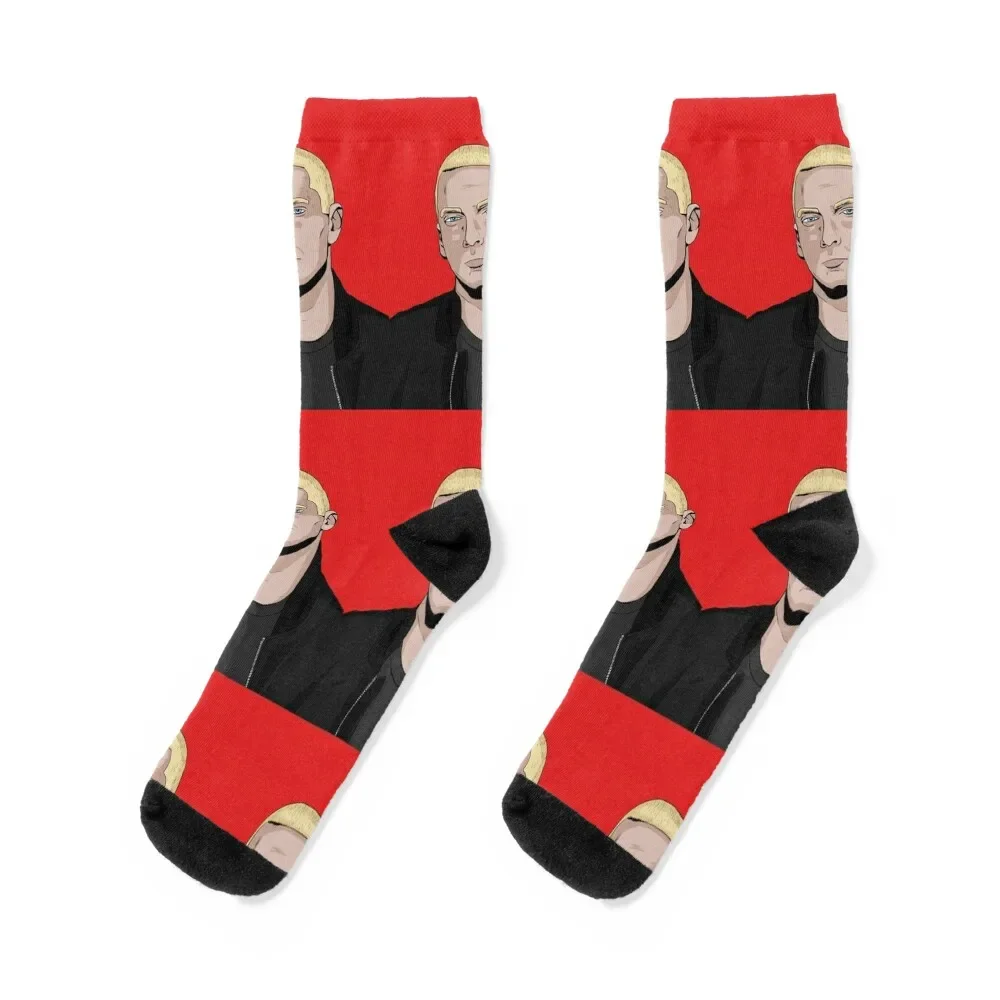 

Rapper Socks christmas stocking christmas gift Thermal man winter Running Socks Female Men's