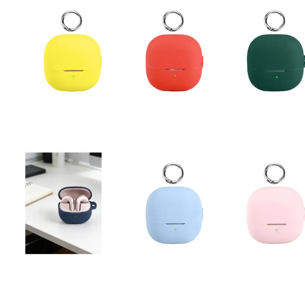  Silicone Protective Cover for Buds 6 Wireless Earbuds Charging Case Protector Sleeve Flexible Securedly Fit Lightweight