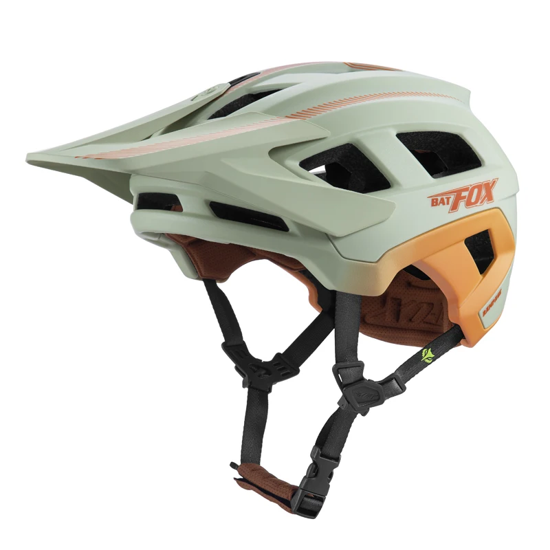 

BATFOX Adult Mountain Bike Helmet Full-Coverage Impact Protection Breathable Bike Racing Cycling Gear For DH XCM Bike Helmet