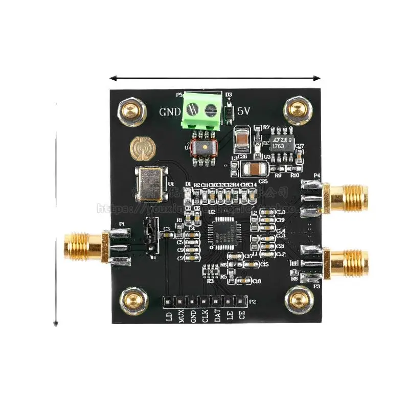 ADF4351 PLL Module Broadband PLL Frequency Source 35M-4.4GHz RF Signal Source