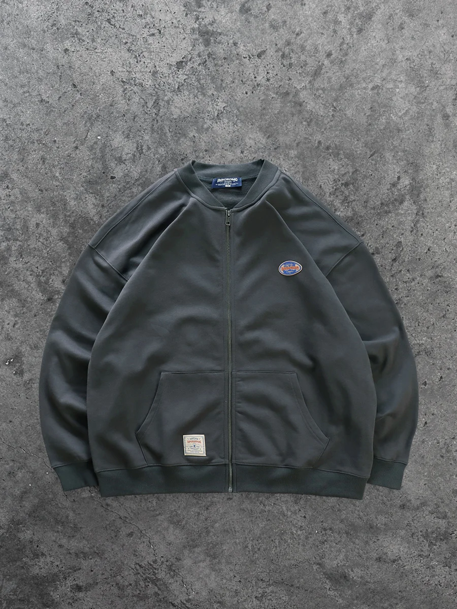 

Men's Long Sve Zipper Hoodie Casual Loose Fit Trendy Sportswear Autumn Winter New Arrival Comfortable Cotton Polyester Jaet