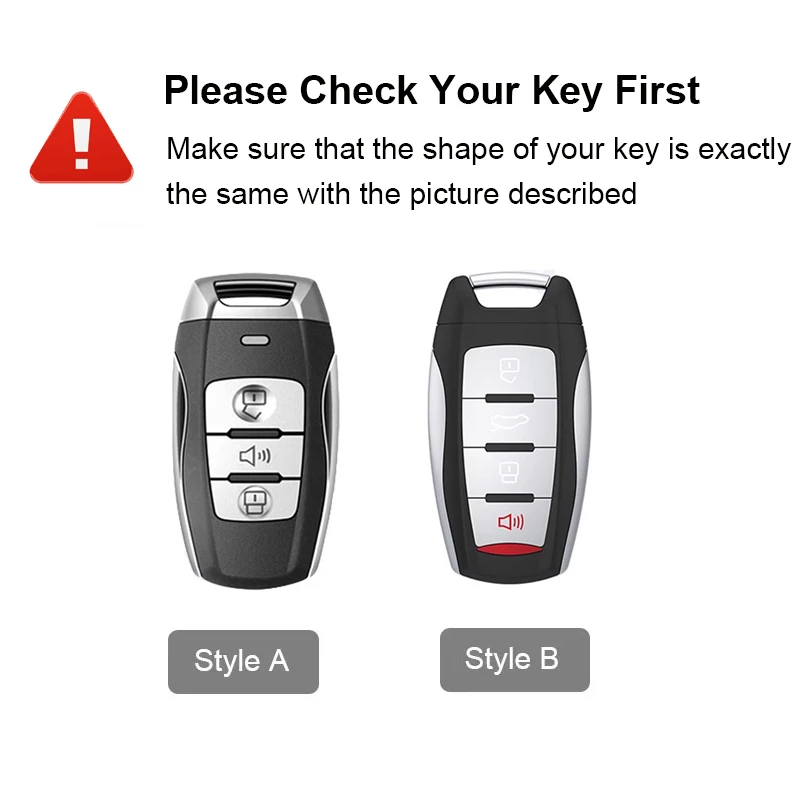 Car Key Cover Case Auto Keychain Protector Key Ring for Great Wall Haval Hover H2s H4 H6 H8 H9 M6 F5 F7 F7X F7H DARGO Jolion