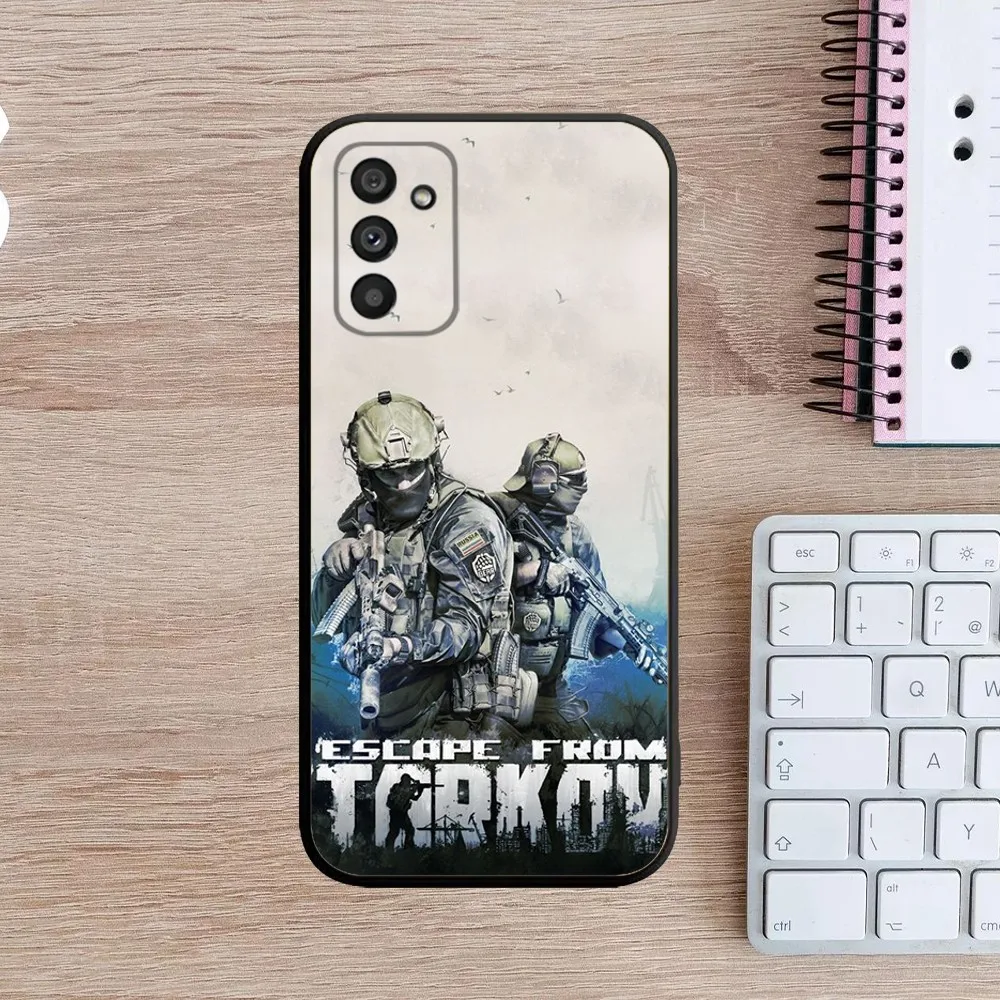 Escape From Tarkov Game Phone Case For Samsung Galaxy A13,A21s,A22,A31,A32,A52,A53,A71,A80,A91 Soft Black Cover