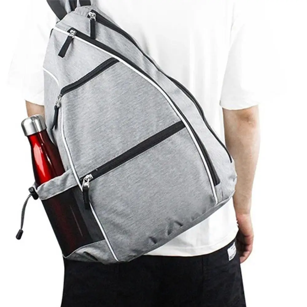 Mochila ligera de Pickleball con soporte para botella de agua, mochilas deportivas ajustables, bolsa de tenis con bolsillo para teléfono colorida para senderismo
