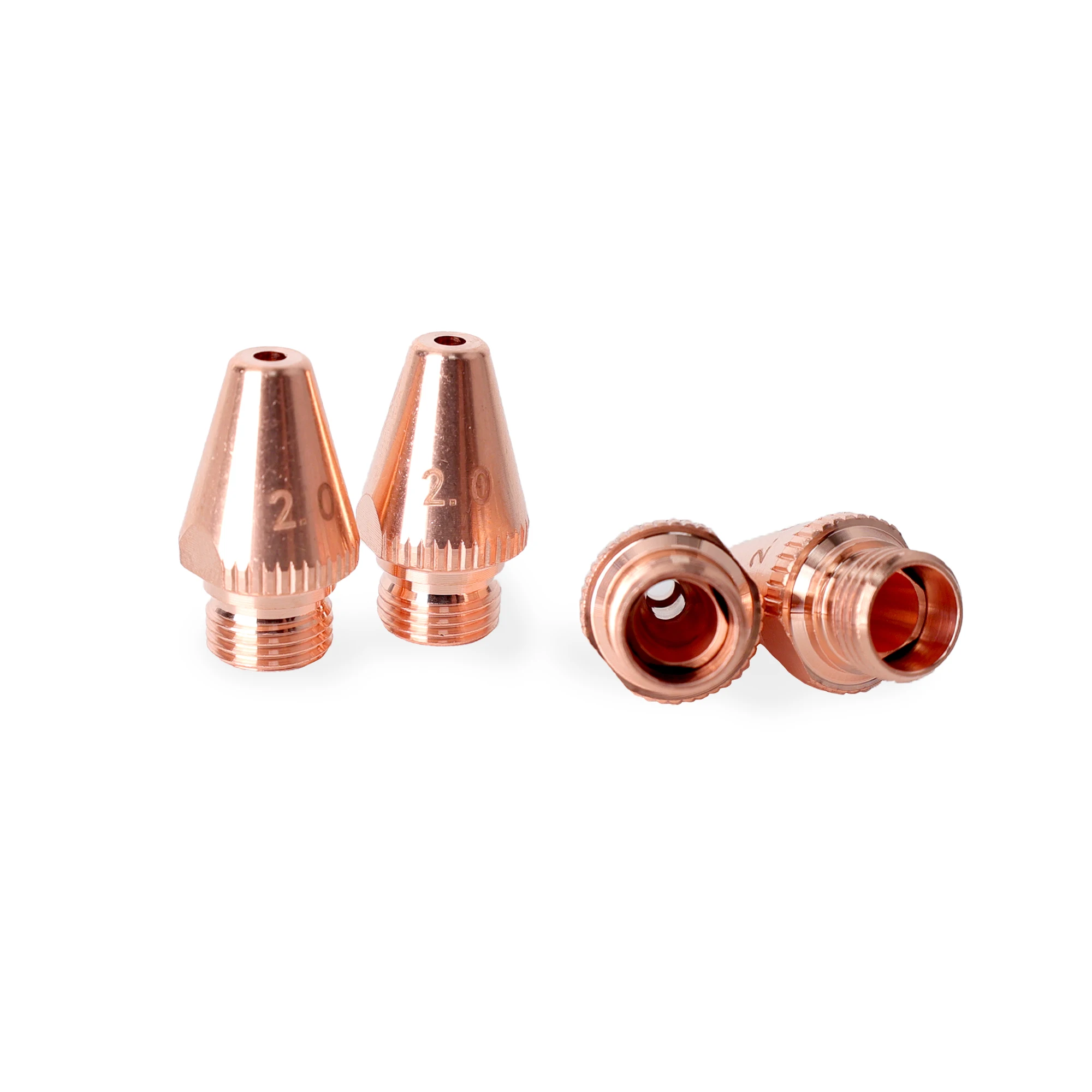 10 Stück BOCI BOCHU 3D-Laserdüsen M8 H19 D11 Kaliber 1,0-5,0 Rohr-Abschrägdüse für BOCHU BLT421T/441T/461T Laserschneidkopf – Detail 5