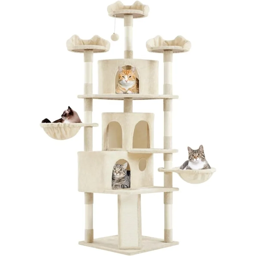 Large Cat Tree Towe… - image