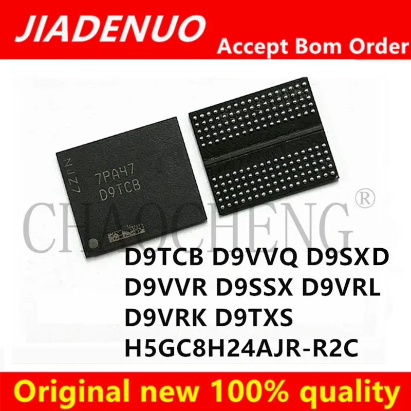 (1pcs)100% New D9TCB D9VVQ D9SXD D9VVR D9SSX D9VRL D9VRK D9TXS H5GC8H24AJR-R2C BGA