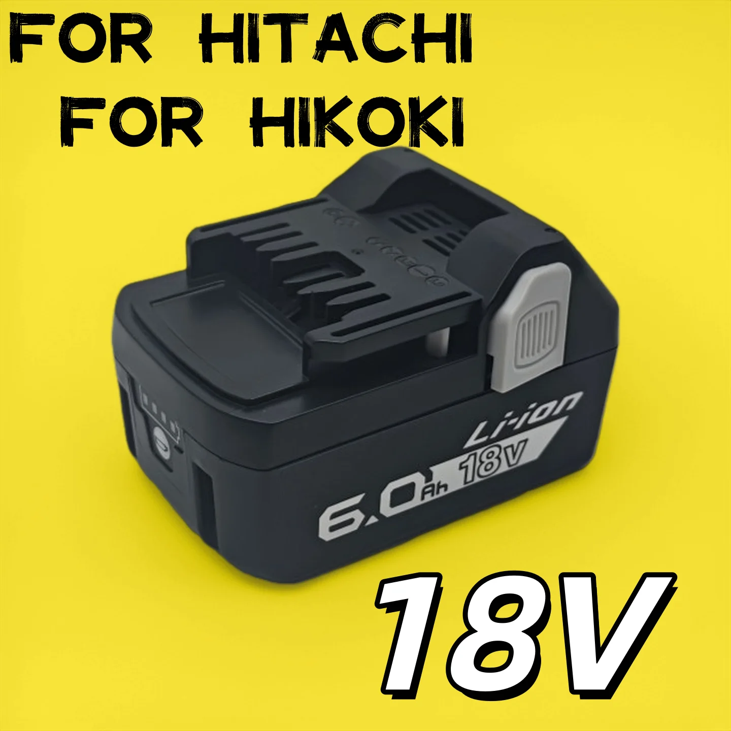 

Battery 6000mAh for Hitachi for HiKOKI 18V Power Tools Li-ion for BSL1830 BSL1850 BSL1860 BCL1815 EBM1830 BSL1840 330139 DS18DBL