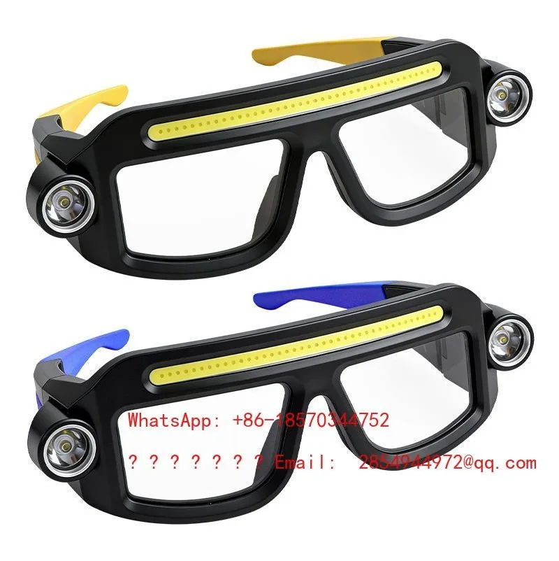 Multifunctional New USB Charging Long Battery Life Outdoor Hiking Head-mounted Lighting