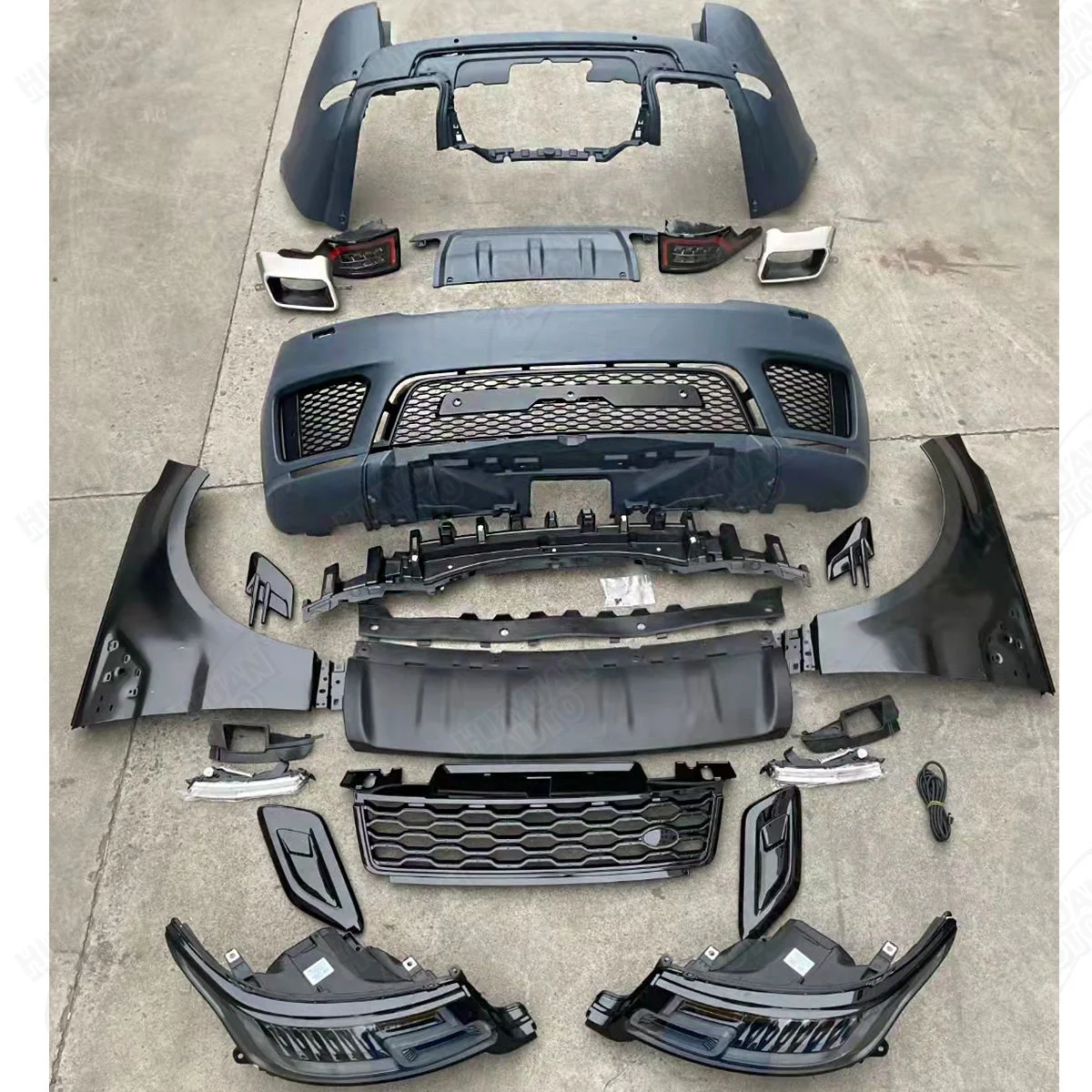 Body Kits for  Range Rover Sport 2014-2017 Change to 2020 OE Body Kit Car Bumpers Auto Parts Car Accessories