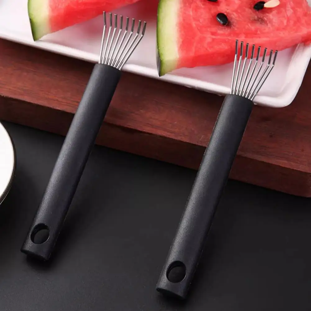 This watermelon seeds remover allows kids to safely enjoy munching on watermelon without worrying about eating the seeds.