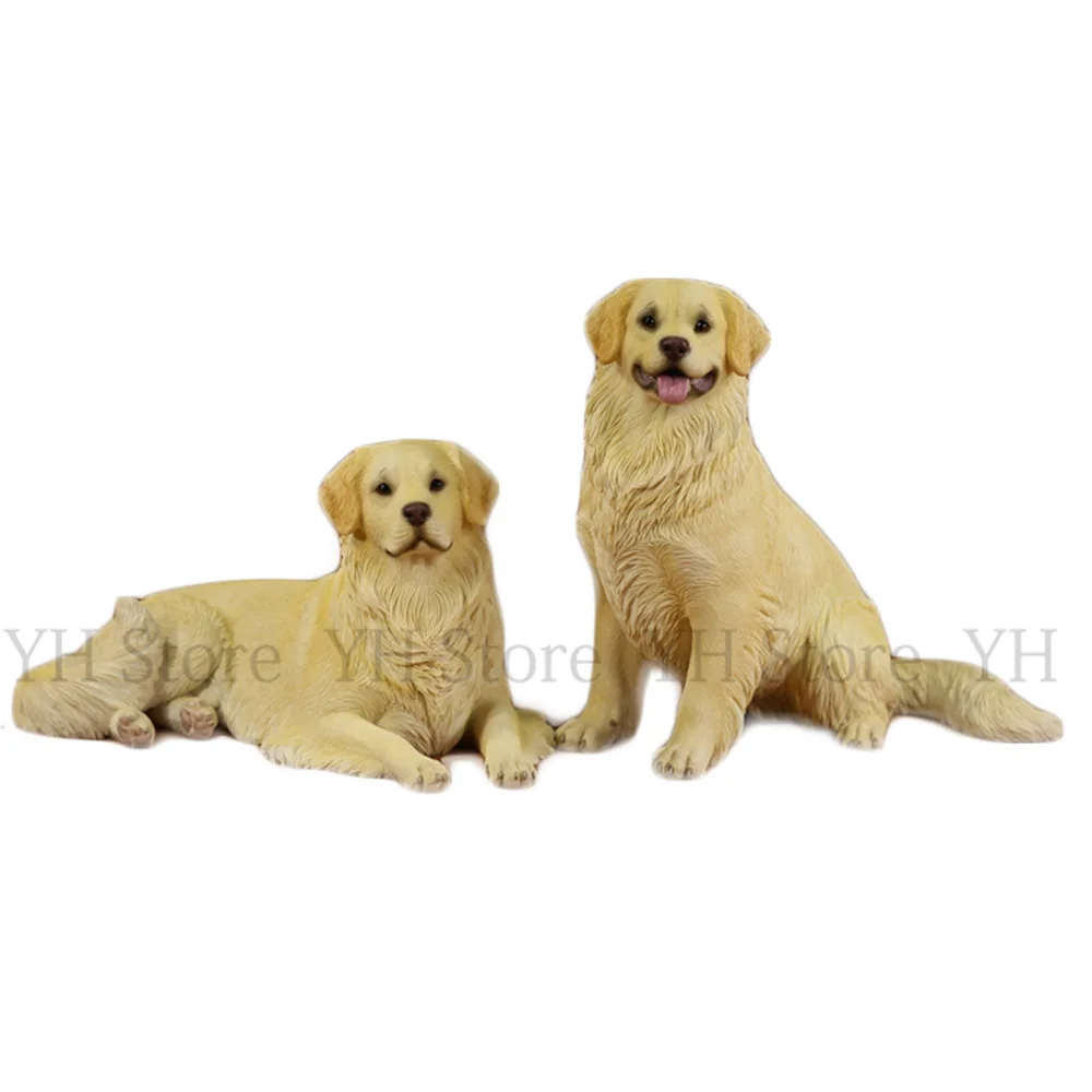 

3D Golden Retriever Resin Molds DIY Car Ornament Birthday Gift Cute Dog Silicone Molds Epoxy Large Dog Ornament Molds Home Decor