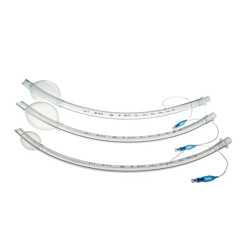 Large Size Endotracheal Intubation Tube With Cuff And Pressure Ballon 11/12/13mm Animals Disposable Veterinary  Supplies