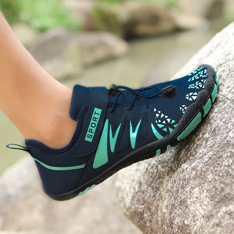 

Мужской кросс-тренажер | Босиком и минималистичная обувь | Подошва с нулевым падением | Женская обувь для плавания с широким носком, пляжные тапочки