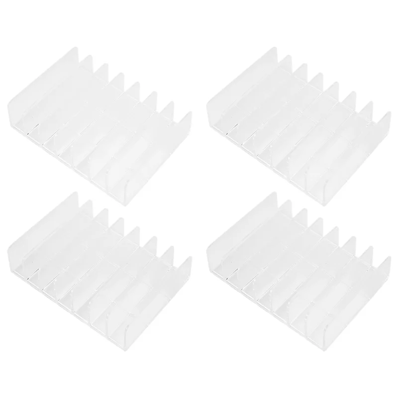 

ABZV-4 шт. Прозрачный акриловый держатель для компакт-дисков со скрытой стойкой для компакт-дисков и DVD-дисплеем, стеллаж для хранения компакт-дисков, органайзер, подставка для лотка для компакт-дисков, вмещает просто в использовании