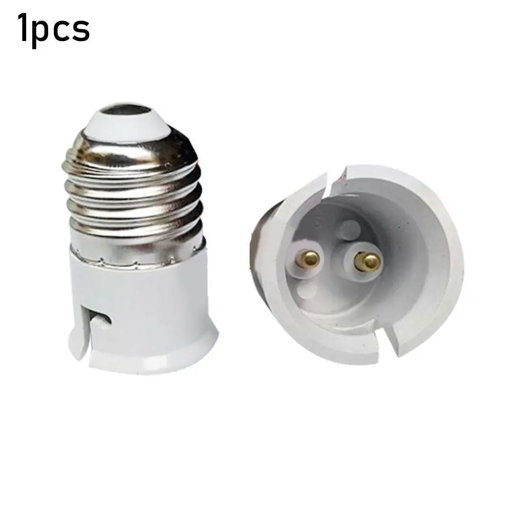 1PC E27 A B22 Convertitore Della Lampada 130 Gradi Resistenza Alla Temperatura Adattatore Della Lampada Conversione B22 E27 Portalampada Adattatore R6C5