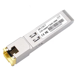 SFP-2.5GE-RJ45 2.5G módulo SFP para RJ45 interface óptica expansão 2500M taxa compatível TPLINK banana-pi