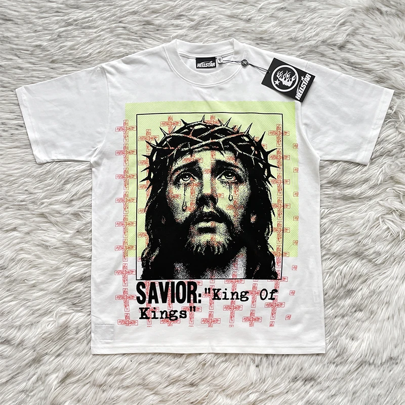 

Studios Sle Printed Portrait ort Sve T-irt Cotton Youth Faion Breathable Casual round Ne Men's Women's T-irt