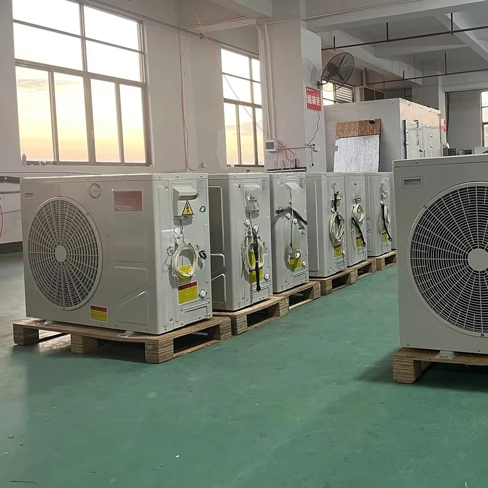 EU Smart Solar A+++ Monoblock EVI DC Inverter Heat Pump DC Inverter Mono Block Pump Thermodynamic Water Heater for House Heating