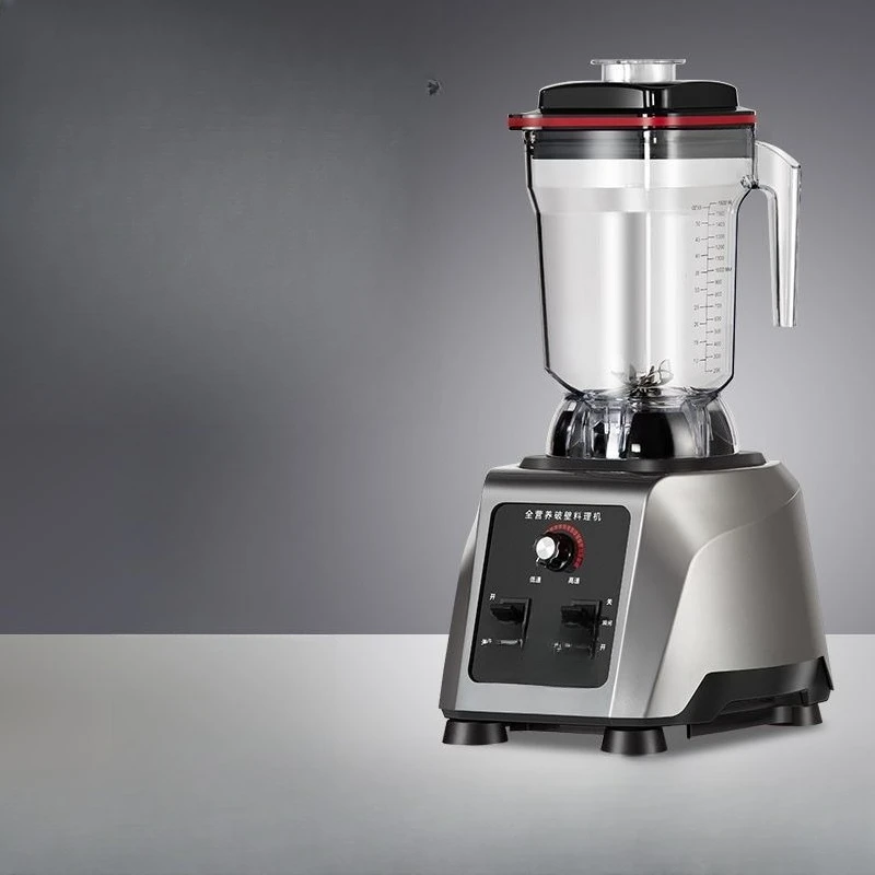 Macchina per frullati Negozio commerciale di tè al latte Macchina per cucinare il ghiaccio tritato multifunzionale ad alta potenza Succo da parete