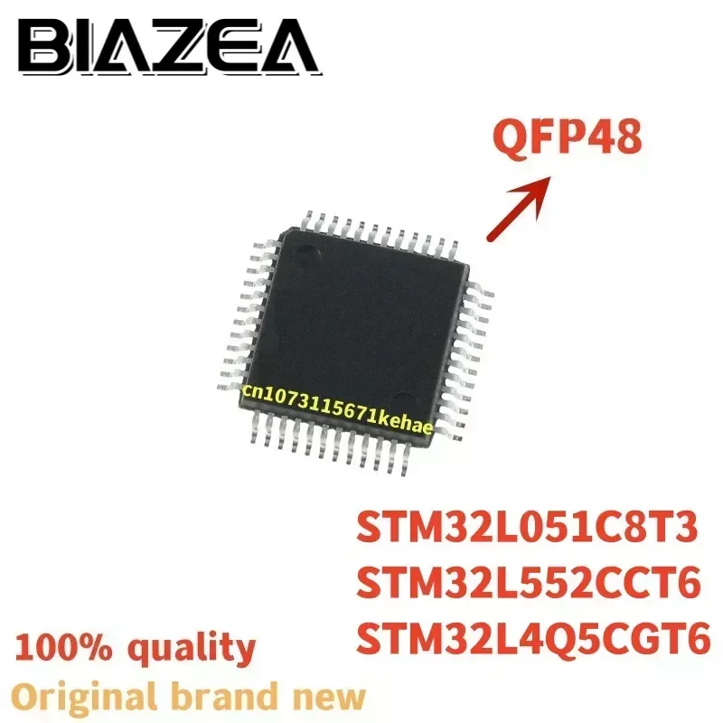 1piece STM32L051C8T3 STM32L552CCT6 STM32L4Q5CGT6  QFP48 Chipset