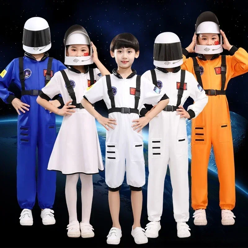 Air Force Cap Pilot Astronaut Sports Show Clothes Show Clothes June 1 Child Astronaut Space Suit Pilot Uniform
