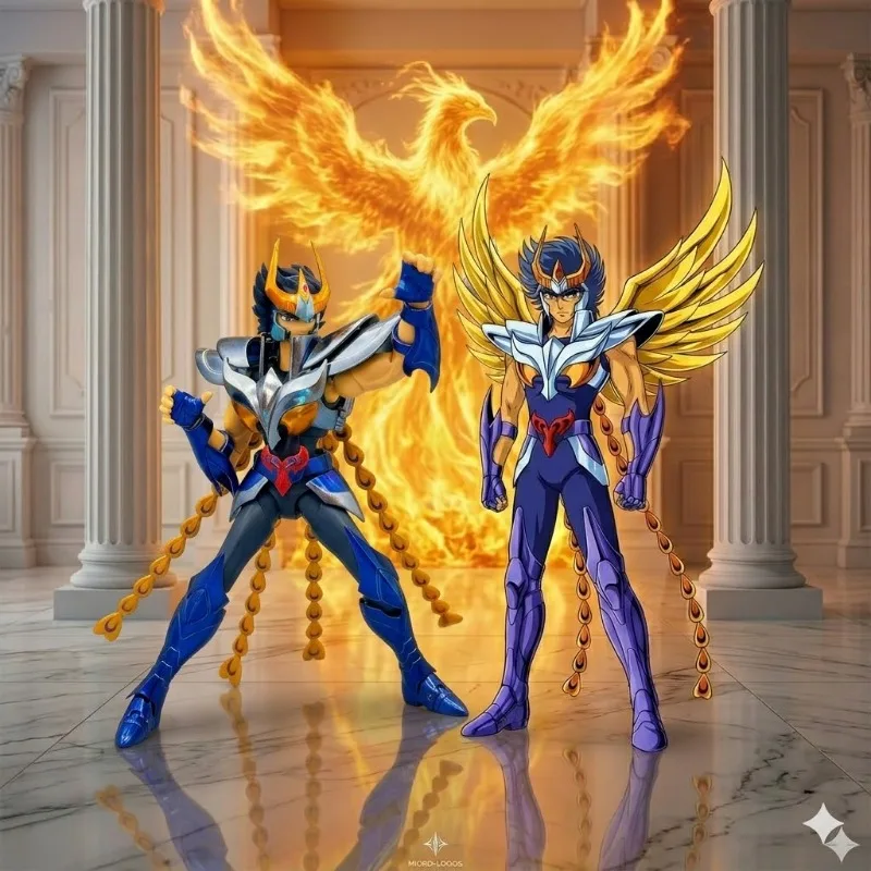 

[9-Hour Shipping]GT Model Saint Seiya Myth Cloth EX Final Phoenix Ikki Bronze Saint Metal Armor PVC Action Figure CollectionToys