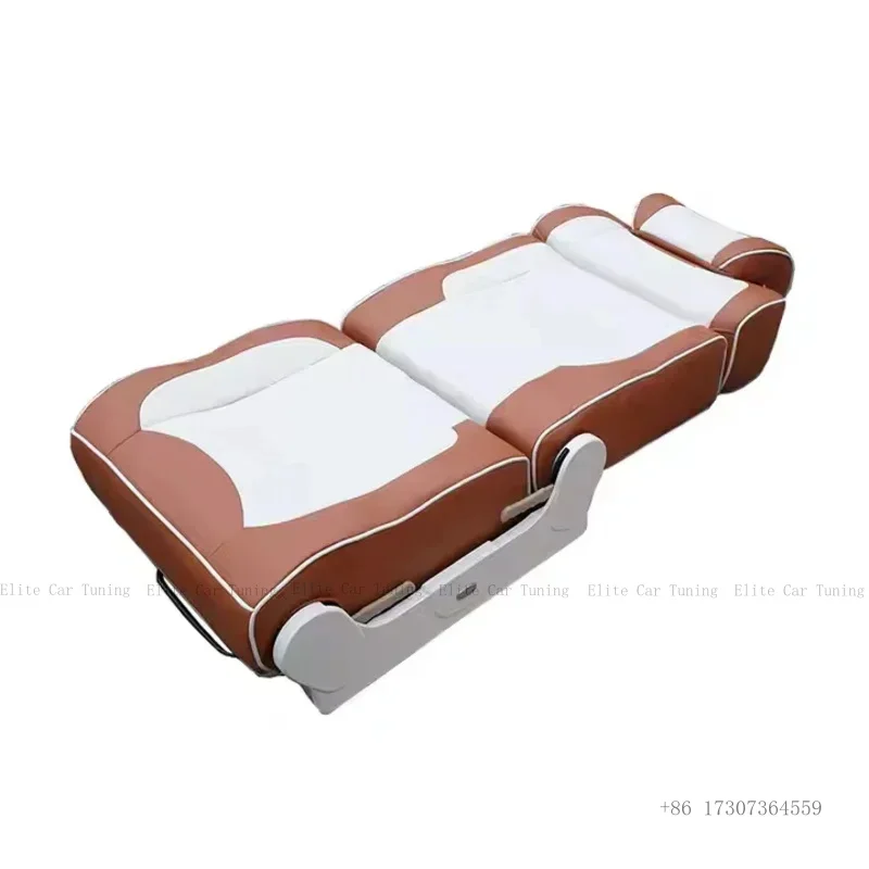 Custom 1-Person Passenger Seat for Campers Multi-Colour Folding SeatBed Combo Modified Car Seats for Van