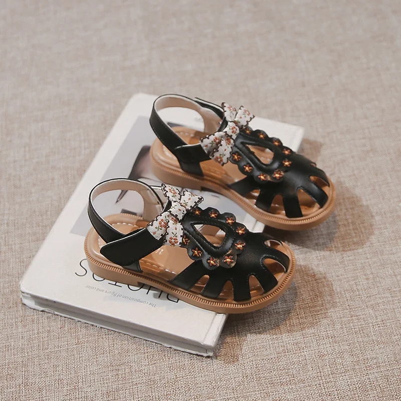 Girls' Shoes, Children's Princess Baotou Sandals, 2026 New Summer Style, Small Girls' Elegant Soft soled Summer Shoes