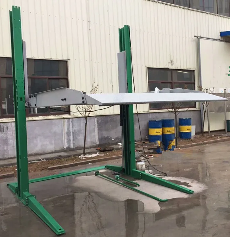 Three-dimensional garage two-column lift household parking platform double-layer parking equipment mechanical