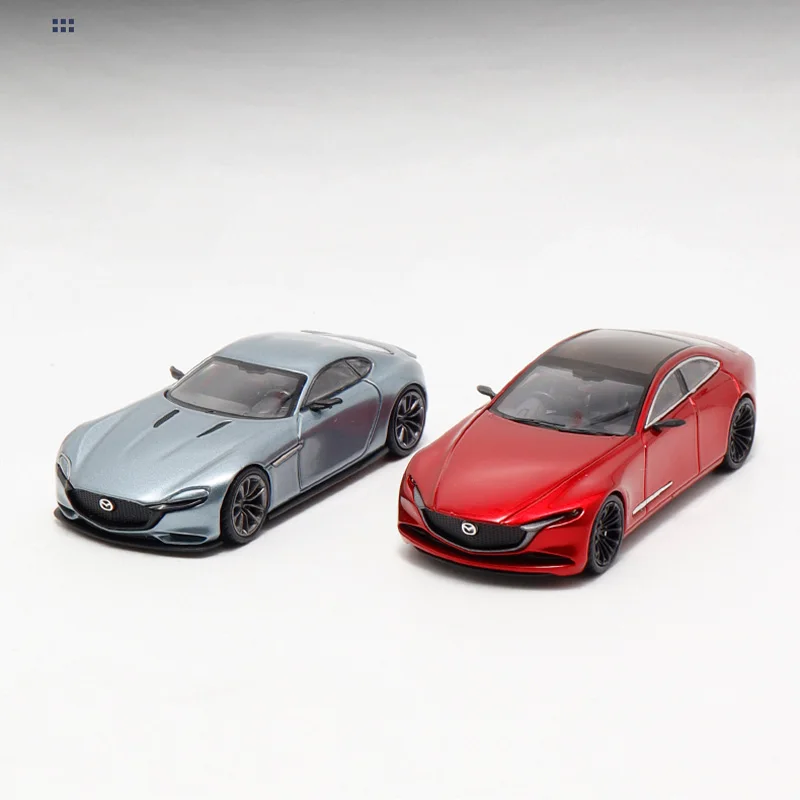 

Масштаб 1:64 RX-VISION Купе, спортивный автомобиль, имитация сплава, модель автомобиля, статический дисплей, Коллекционная игрушка, подарок, сувенирное украшение