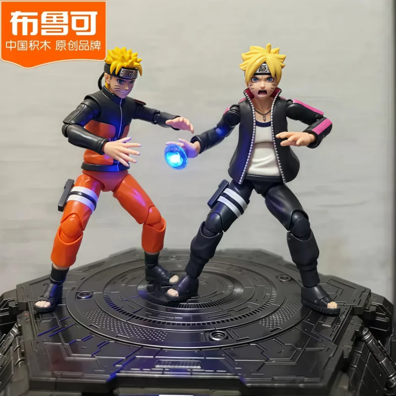

В наличии BLOKEES Uzumaki Naruto Boruto CLASSIC CLASS собранная подвижная модель игрушки НАРУТО Боруто