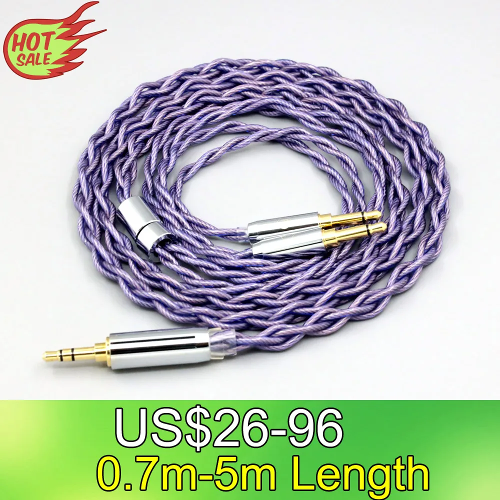 

Type2 1.8mm 140 cores litz 7N OCC Headphone Cable For Hifiman Sundara Ananda HE1000se V2 HE6se DEVA he400se Arya He-35 LN007873