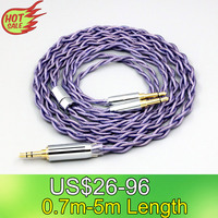 Type2 1.8mm 140 cores litz 7N OCC Headphone Cable For Hifiman Sundara Ananda HE1000se V2 HE6se DEVA he400se Arya He-35 LN007873
