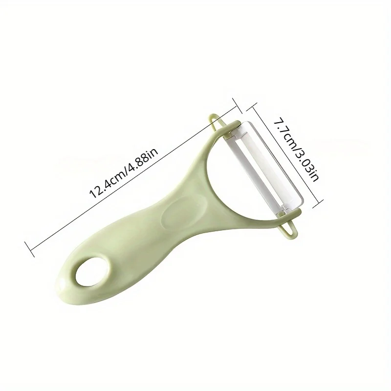 Ceramic Fruit Potato Paring Knife Kitchen Multi-purpose Planer Knife Household Scraper Knife, Reusable Pear Peeler