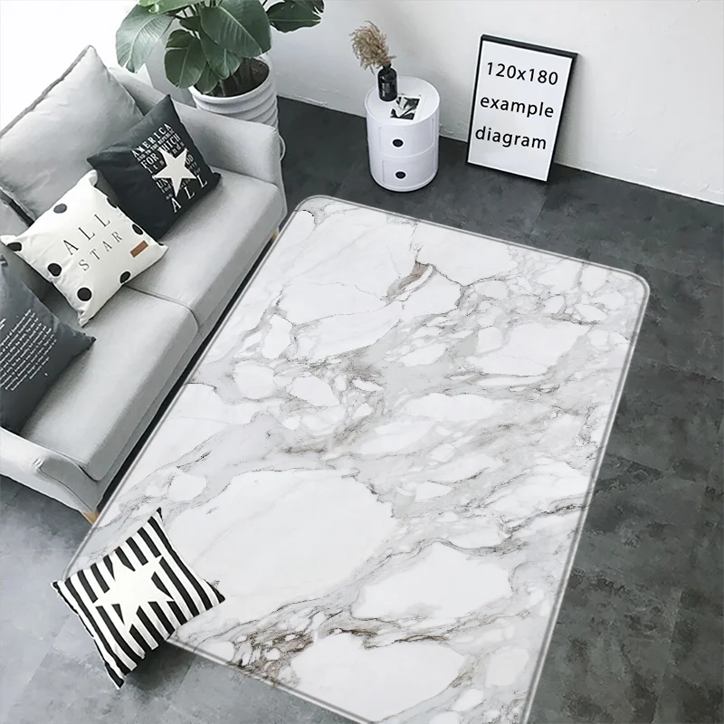 Marble Carpets Bathroom Floor Mat Room Rugs Rug for Bedroom Mats Entrance Doormat Home Kitchen Carpet Custom Bath Foot Prayer