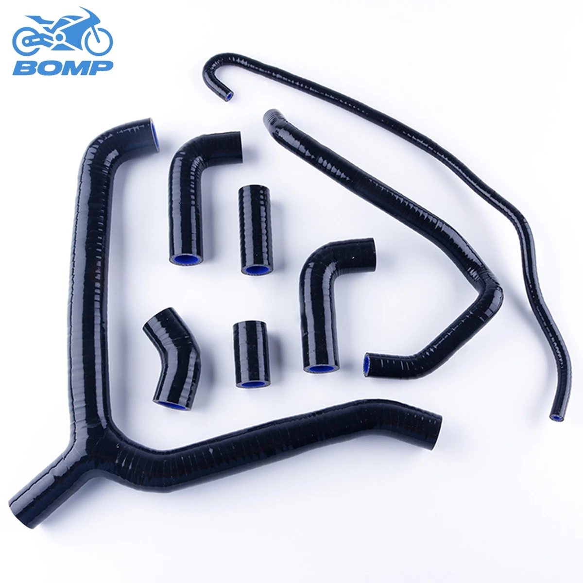 FOR 2000-2006 HONDA RC51 RVT 1000 R RVT1000R 2001 2002 2003 2004 2005 Silicone Radiator Hoses Tubes Pipes Kit 8Pcs 10 Colors